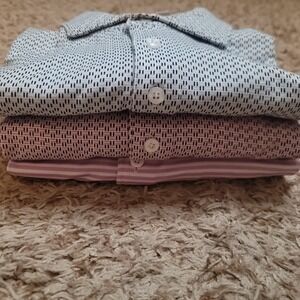 KJUS Men Lee Stripe Polo S/S Mens M Golf Lot of 3